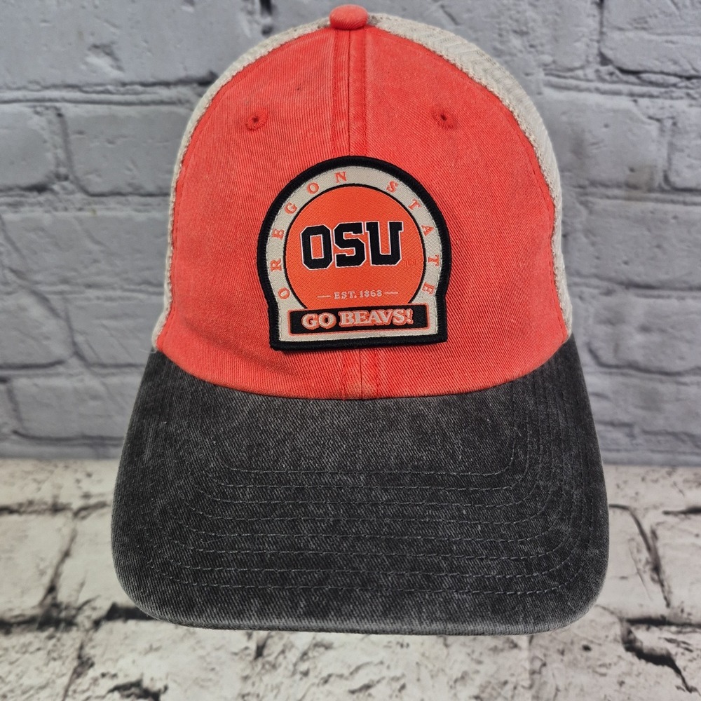 Oregon State Beavers Trucker Hat Men's‎ SnapBack Top Of The World Ball Cap